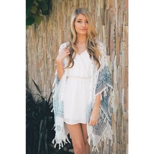 Kimono paisley shall